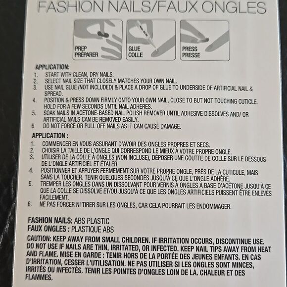 L.A. Colors Pastel Pink Pearl Press On Nails 1 Pack Women Self Care New Ladies - Picture 10 of 14